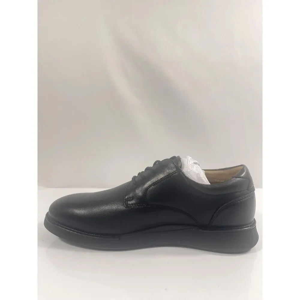 Florsheim Shoes Mens Size 9.5W Black Launch PT OX Comfortech Dress Oxford